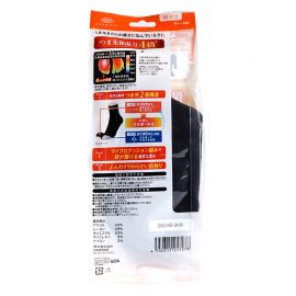 1号仓-kokopita 4倍保温结构 锁温不易散热 脚尖保暖 女士高筒袜 1双 黑色 23-25cm 吸湿发热吸汗速干 保湿除味