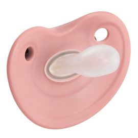 1号仓-贝亲FunFriends 有助牙齿发育 迷妮图案安抚奶嘴6~18个月用 L号 1个  Pigeon 舒适吸允安抚入睡 【颜色随机发送】