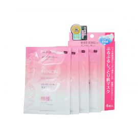 1号仓-第一三共 MINON蜜浓 氨基酸补水保湿修护凝胶面膜 4片