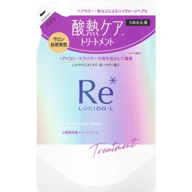 1号仓-漫丹俪诗朵 修复受损毛躁润泽秀发 酸热护理质感再整护发素 专业沙龙技术修复润泽秀发 替换装 300ml Mandom Lucido 曼丹 专业沙龙级护理