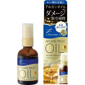 1号仓-漫丹俪诗朵 摩洛哥香氛护发修护免洗精油 深度修复 60ml Mandom Lucido 曼丹