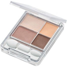 1号仓-千肤恋 自然显色 立体眼妆 渐变四色眼影盘 70号 3.5g CHIFURE 哑光珠光 持久服帖 柔滑粉质 裸妆必备