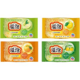 1号仓-安速 温泡系列 持久温暖感 舒缓疲劳 炭酸入浴剂 40g×20粒 碳酸气泡 温泉成分 滋润肌肤