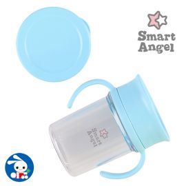 【停产】1号仓-西松屋 宝宝用360度双耳水杯 蓝色 200ml