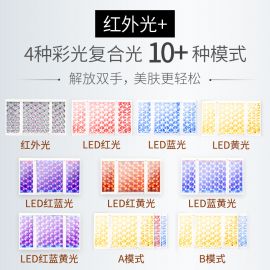 1号仓-belulu 光疗祛痘嫰肤 第2代美容院级大排灯LED＋红外线美容仪 1台 抗皱 淡化黑色素