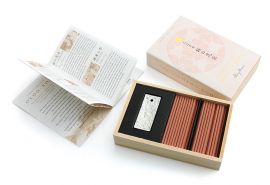 1号仓-日本香堂 大江户香系列 高端香薰线香 樱之花衣 60根 带香插 NipponKodo