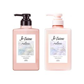 1号仓-高丝Je l'aime 午夜修护 柔顺亮丽 光泽直发 洗发水480ml＋护发素480ml 光泽修护 丝绸保护 修复毛躁 深层滋润 减少干燥摩擦损伤