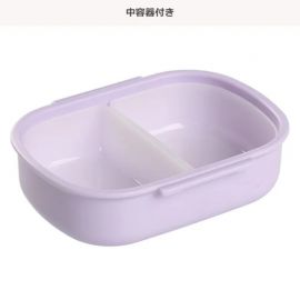 1号仓-西松屋 耐热材质 抗菌便当盒饭盒 360ml 独角兽图案 1个 午餐盒 轻巧便携 抗菌设计 卡通饭盒 带分格