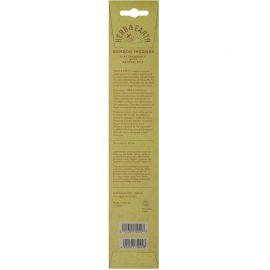 1号仓-日本香堂 草本与大地系列 天然精油 清爽甘酸 无添加染色 竹制线香 09清新香茅 20根 NipponKodo 适合日常室内使用 赠礼送礼 精致包装