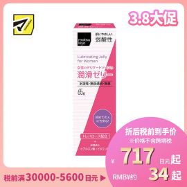 1号仓-松本清 matsukiyo 弱酸性水溶润滑啫喱润滑液 女性用 65g