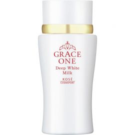 1号仓-高丝GRACE ONE 抗皱美白淡纹 胶原蛋白美白乳液 130ml KOSE 紧致肌肤 熟龄肌美白修护