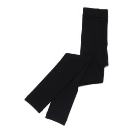 1号仓-温活本舗 薄绒内层 吸湿发热 防静电处理 保暖打底裤 1条 160D M码 黑色 CROSS PLUS 打底裤 里起毛 保暖亲肤 含辣椒素