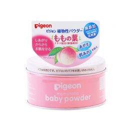 1号仓-贝亲 初生婴儿专用 预防痱子皮肤干燥 宝宝爽身粉 玉米桃叶精华 125g Pigeon 低刺激 无附粉扑 干爽 防痱子红疹 痱子粉 婴儿爽身粉