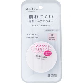 1号仓-桃谷顺天馆Moist Labo 控油持妆 修饰毛孔 柔滑透明 蜜粉 6.5g 洗面奶可卸 轻薄服帖 透明妆感