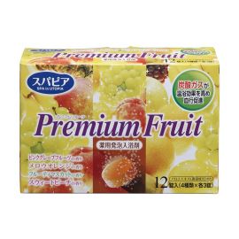 1号仓-小久保 促进血液循环 碳酸泡腾 入浴剂 水果香型 12片 扶桑化学 舒缓疲劳 改善肩颈酸痛 浴盐 泡澡剂