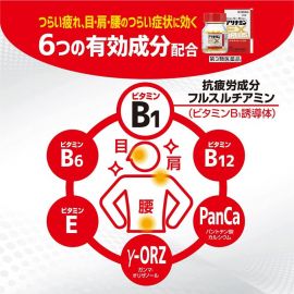 2号仓-alinamin爱利纳明 合利他命 复合多种维B族EX PLUS 缓解疲劳 肌肉酸痛 270片【第3类医药品】