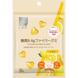 2号仓-松本清 matsukiyo LAB 日本注册营养师推荐 低糖零食 8.4克糖 纤维软糖 柠檬味 30g