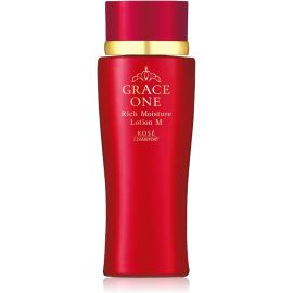1号仓-高丝GRACE ONE 淡纹紧肤 胶原蛋白浓润化妆水 保湿型 180ml KOSE 深层抗氧化抗皱柔肤【寒冷地区慎拍，易冻结】