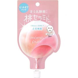 1号仓-BCL momopuri 蜜桃神经酰胺乳酸菌净颜涂抹式面膜 20ml 3次量 滋润紧肤 去角质 撕拉面膜