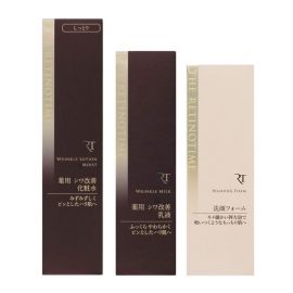 1号仓-松本清 THE RETINOTIME 高保湿抗衰老A醇系列 泡沫洗面奶120g+化妆水160ml+乳液125ml【寒冷地区慎拍，易冻结】
