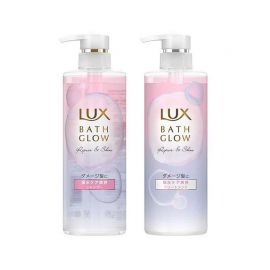 1号仓-力士BATH GLOW 保湿锁水改善毛躁 焕亮修护洗发水 490g＋护发素 490g LUX 柔顺发丝 水润渗透修护分叉