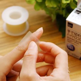 2号仓-松本清matsukiyo 防水防菌 水胶体敷料创可贴 25mm×3m/卷 低过敏可手撕半透明防菌保护伤口