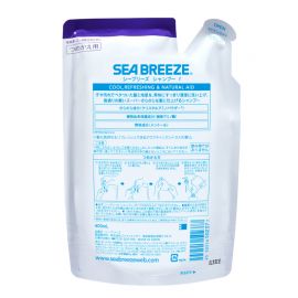 1号仓-finetoday海帆 去除汗渍油垢 减少打结 清爽头皮 洗发水 替换装 400ml SEABREEZE 保护头皮屏障 氨基酸 薄荷醇