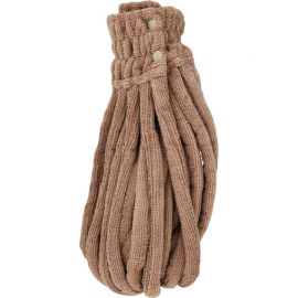 1号仓-西川 干发专用 快速干发 独特造型 干发毛巾 约60×45cm 1条 咖啡色 减少3成吹发时间 从内侧干发 