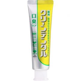 1号仓-第一三共clean dental 清新口气预防口臭 净爽口气型牙周防护牙膏 100g 改善口腔异味 预防牙周炎
