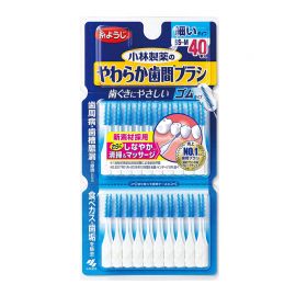 1号仓-小林制药 Dental.Dr. 柔软齿间牙刷 SS-M 大包装 40支
