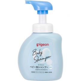 1号仓-贝亲 新生儿可用 温和配方 锁水保湿 泡沫洗发露 无香 350ml Pigeon 洁净不刺激 无硅配方 无需搓泡