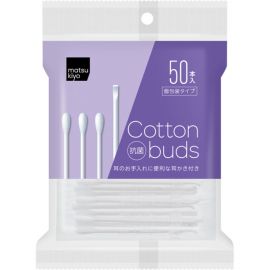 1号仓-松本清matsukiyo 抗菌棉签棉棒 耳部使用 50支