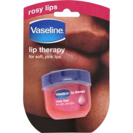 1号仓-Vaseline凡士林 经典修护润唇膏 保湿防干裂 玫瑰花蕾味 7g