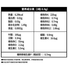 2号仓-松本清 matsukiyo LAB 维生素营养补充片 12种维生素 复合维生素 咀嚼片 120粒