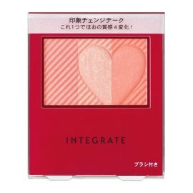 1号仓-资生堂完美意境 立体修容红润气色 三色腮红 RD271 2g SHISEIDO INTEGRATE 1盒即可拥有4种妆容