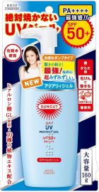 【停产】1号仓-KOSE高丝suncut 清爽保湿水感防晒啫喱 大容量按压款 SPF50+ PA++++  160g
