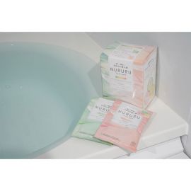 1号仓-安速 碱性温泉 软化角质 多重保湿 入浴剂 白茶香&红茶香组合装 45g×6包 神经酰胺 滋润肌肤