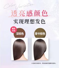1号仓-利尻昆布 RISHIRIA Furel 白发专用 保湿染发护理膏 摩卡棕色 240g 白发染发用 护发素 润发素