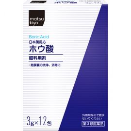 2号仓-matsukiyo健荣 眼用结膜清洗剂 3gx12包 眼睛洁净【第3类医药品】