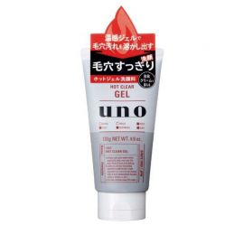 1号仓-UNO吾诺 男士温感啫喱凝胶洗面奶 深层清洁顽固皮脂污渍 120g