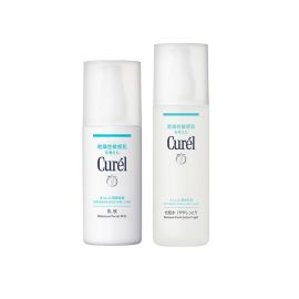 1号仓-Curel珂润 润浸保湿 水乳套装化妆水Ⅰ(清爽型) 150ml+乳液 120ml【寒冷地区慎拍，易冻结】