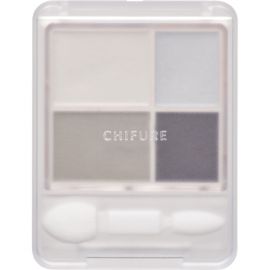 1号仓-千肤恋 自然显色 立体眼妆 渐变四色眼影盘 70号 3.5g CHIFURE 哑光珠光 持久服帖 柔滑粉质 裸妆必备