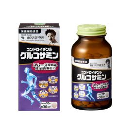 2号仓-野口医学研究所 补充关节流失营养 葡萄糖胺＋软骨素＋胶原蛋白 营养胶囊 300粒 强身健骨 维持活力