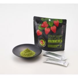 2号仓-壶市制茶本铺 日式风味 温润甘甜 口感清爽 草莓抹茶粉 10g×5条 独立包装 冷热皆宜 无添加配方