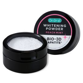 1号仓-Dr.Oral蒂奥拉 深层美白 清除牙齿黄渍 呵护牙龈 粉末牙膏 桃子薄荷 25g 清新口气 柠檬酸 去除黄渍牙垢 