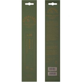 1号仓-日本香堂 草本与大地系列 天然精油 自然草本气息 无添加染色 竹制线香 06清香抹茶 20根 NipponKodo 适合日常室内使用 赠礼送礼 精致包装