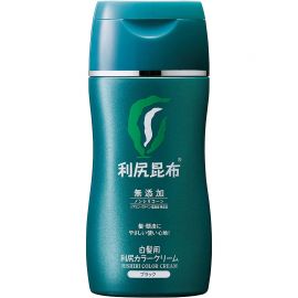 1号仓-利尻昆布 天然植物锁色染发膏染发剂 白发 染发剂 自然派无添加 植物遮白不伤发 黑色 170g