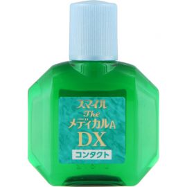 2号仓-狮王 Smile DX微笑眼药水 修复角膜 缓解眼睛干涩疲劳 隐形眼镜专用 15ml【第３类医药品】【寒冷地区勿拍，易冻结】