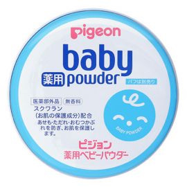 1号仓-贝亲 初生婴儿专用 预防痱子皮肤干燥 无香料宝宝爽身粉 150g Pigeon 低刺激 无附粉扑 干爽 防痱子红疹 痱子粉 婴儿爽身粉