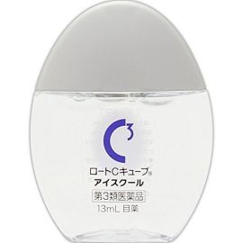 2号仓-ROHTO乐敦 C3 缓解眼干眼疲劳隐形眼镜润滑液  超清凉型 13ml【第3类医药品】